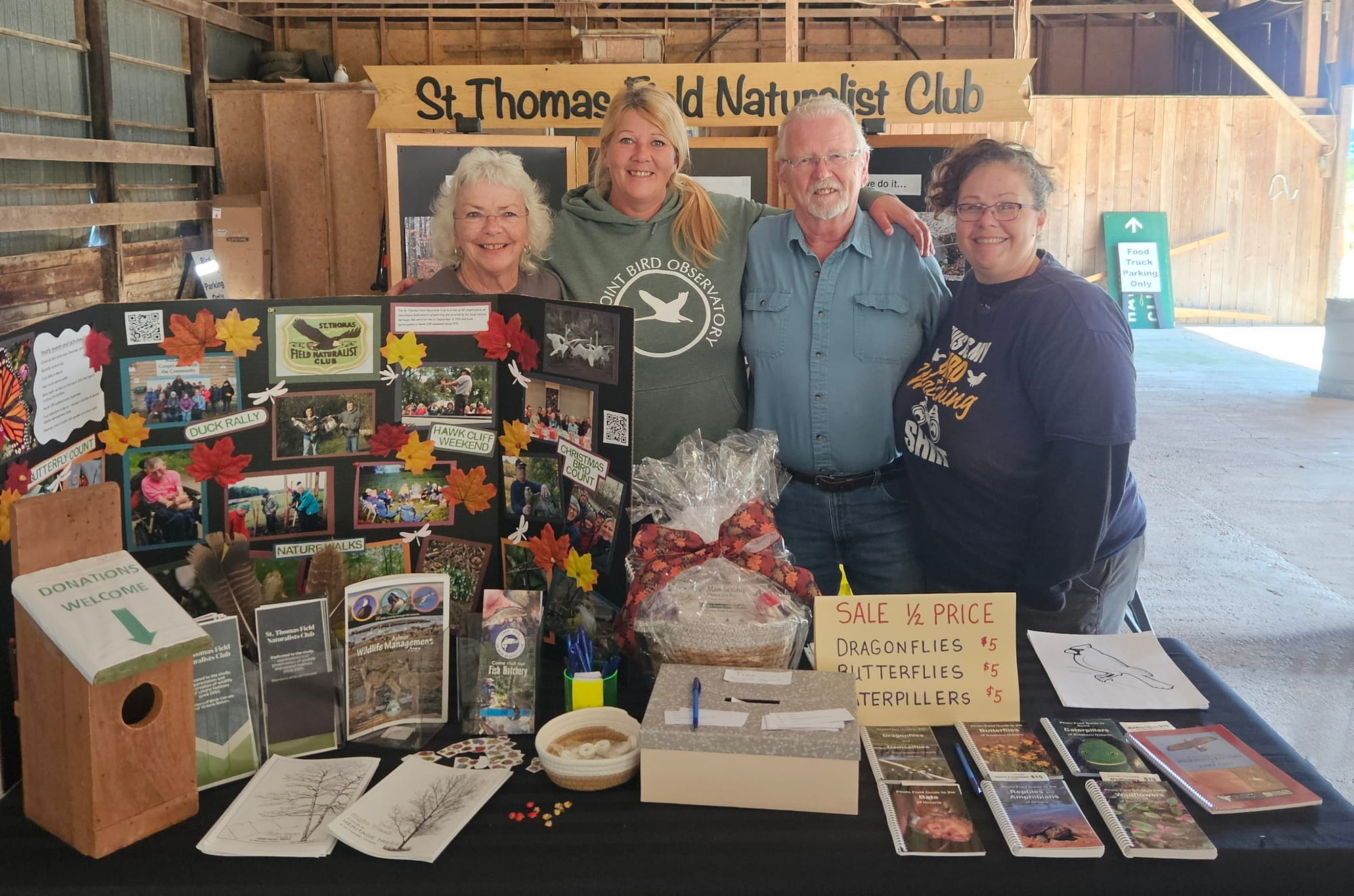 Group behind STFNC display